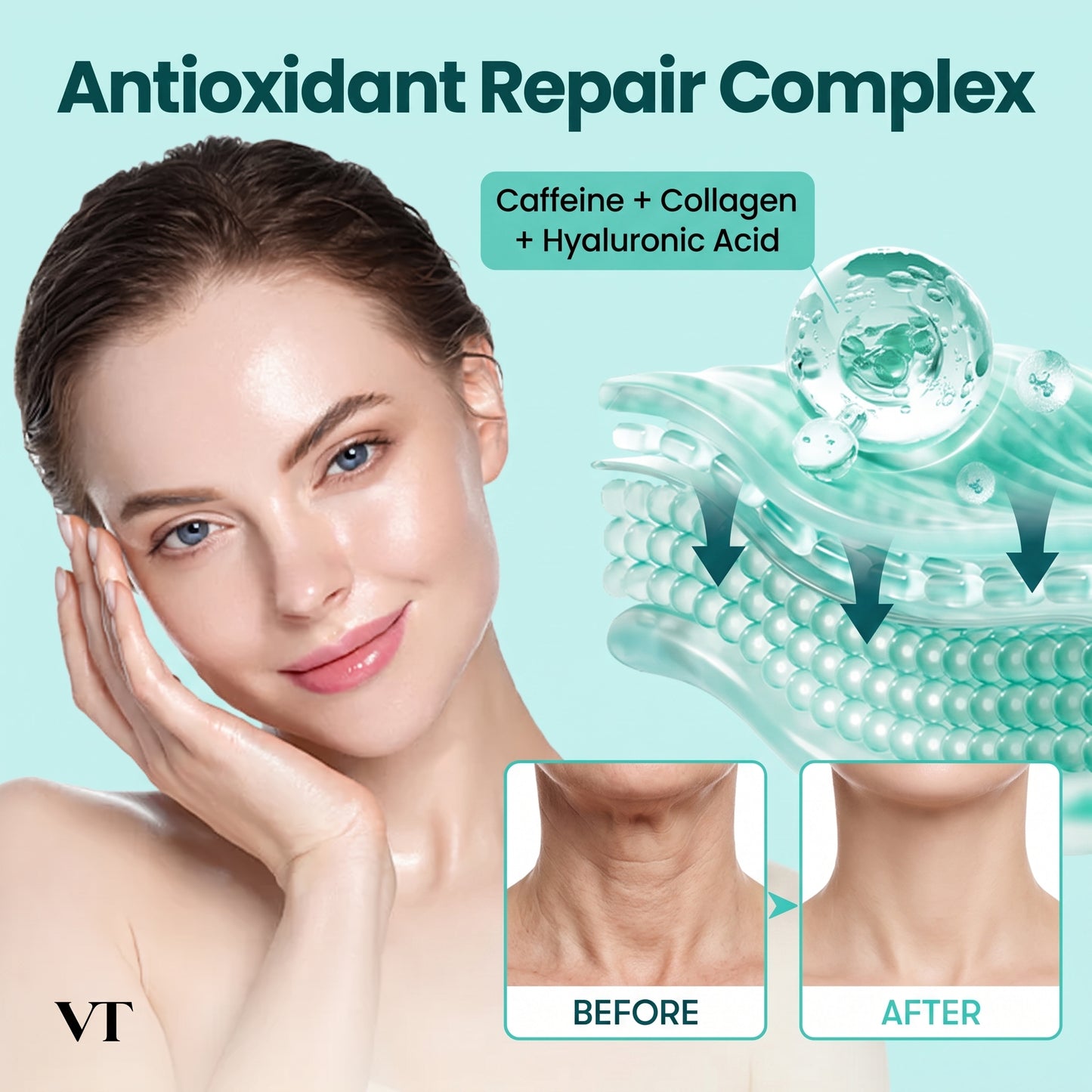 Authorized Flagship Store ✨|🌥️𝑽𝒊𝒕𝒂𝒍𝒊𝒔𝒚𝒔 𝑷𝑫𝑹𝑵 𝑪𝒂𝒑𝒔𝒖𝒍𝒆 𝑪𝒓𝒆𝒂𝒎 100|Anti aging, firming and lifting muscles Skin care, removal of stretch marks, breast enhancement, removal of chest lines, and skin repair.