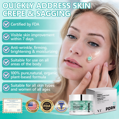 Authorized Flagship Store ✨|🌥️𝑽𝒊𝒕𝒂𝒍𝒊𝒔𝒚𝒔 𝑷𝑫𝑹𝑵 𝑪𝒂𝒑𝒔𝒖𝒍𝒆 𝑪𝒓𝒆𝒂𝒎 100|Anti aging, firming and lifting muscles Skin care, removal of stretch marks, breast enhancement, removal of chest lines, and skin repair.