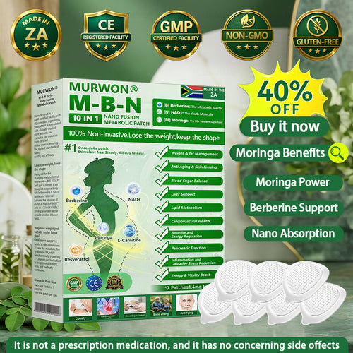 Qualità👩‍⚕️ | Cerotto metabolico nanofusione 10 in 1 professionale MURWON® M-B-N |🌹Supportato dalla scienza | Formula 10 in 1 | Risultati in 7 giorni🍍
