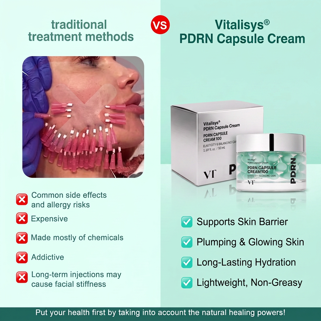 Authorized Flagship Store ✨|🌥️𝑽𝒊𝒕𝒂𝒍𝒊𝒔𝒚𝒔 𝑷𝑫𝑹𝑵 𝑪𝒂𝒑𝒔𝒖𝒍𝒆 𝑪𝒓𝒆𝒂𝒎 100|Anti aging, firming and lifting muscles Skin care, removal of stretch marks, breast enhancement, removal of chest lines, and skin repair.
