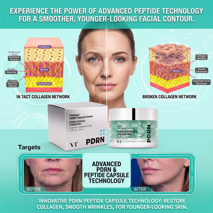 Authorized Flagship Store ✨|🌥️𝑽𝒊𝒕𝒂𝒍𝒊𝒔𝒚𝒔 𝑷𝑫𝑹𝑵 𝑪𝒂𝒑𝒔𝒖𝒍𝒆 𝑪𝒓𝒆𝒂𝒎 100|Anti aging, firming and lifting muscles Skin care, removal of stretch marks, breast enhancement, removal of chest lines, and skin repair.
