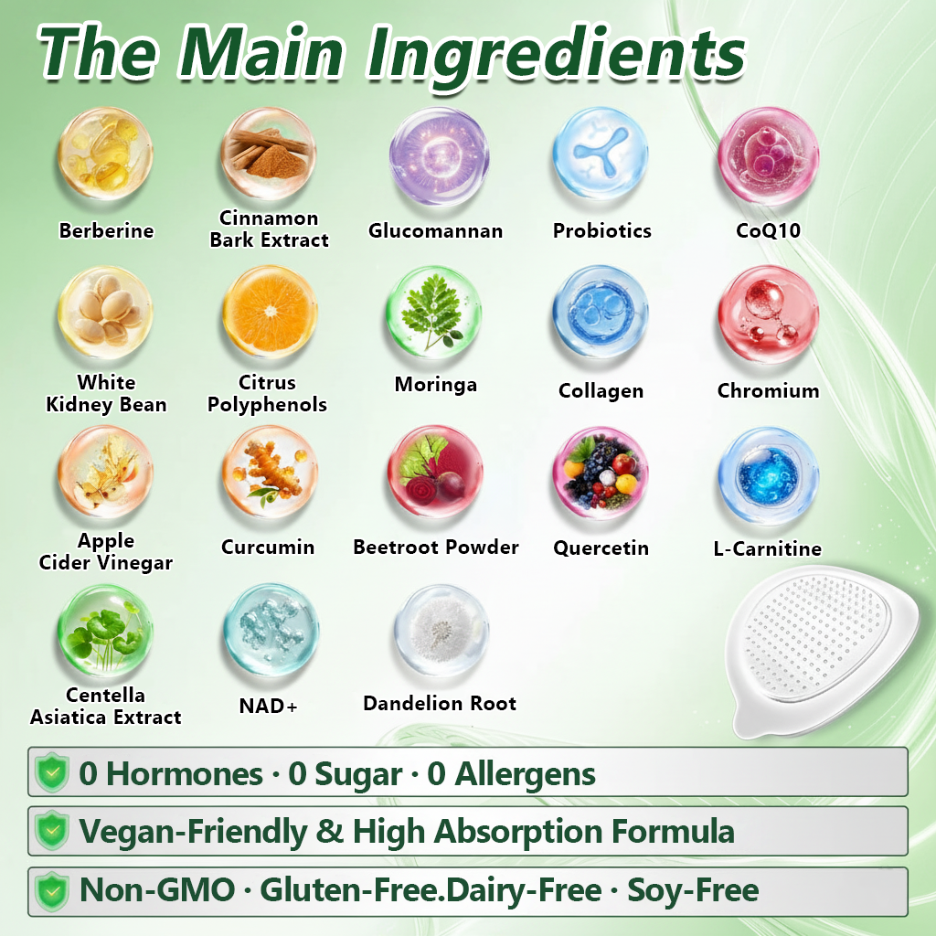 FDA Approved 👩⚕️ | MURWON® M-B-N Metabolic Nano-Fusion Patch 10-in-1 🍉 Scientifically Proven | 10-in-1 Formula | Results in Just 7 Days 🥭
