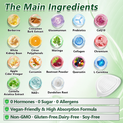 FDA Approved 👩⚕️ | MURWON® M-B-N Metabolic Nano-Fusion Patch 10-in-1 🍉 Scientifically Proven | 10-in-1 Formula | Results in Just 7 Days 🥭