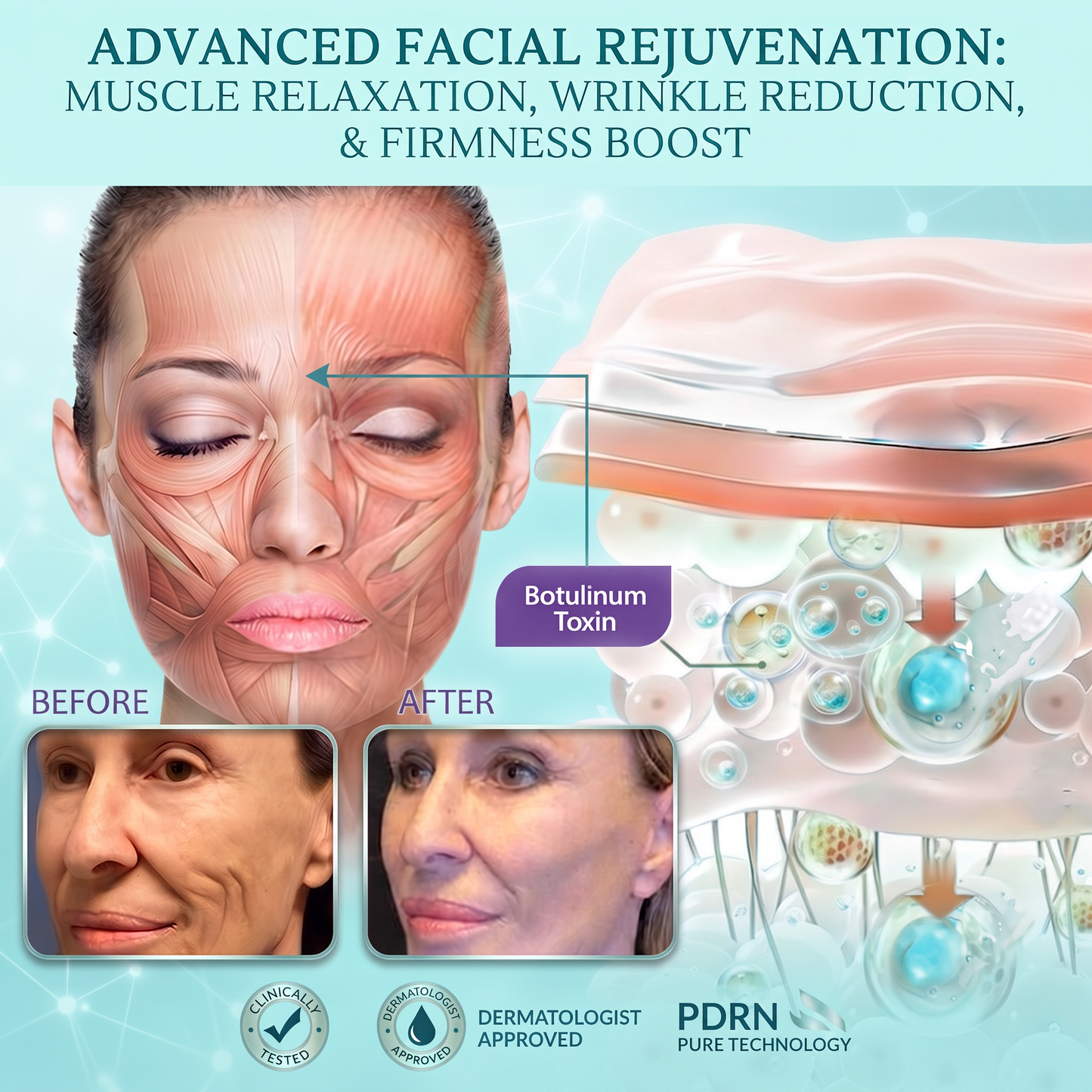 Authorized Flagship Store ✨|🌥️𝑽𝒊𝒕𝒂𝒍𝒊𝒔𝒚𝒔 𝑷𝑫𝑹𝑵 𝑪𝒂𝒑𝒔𝒖𝒍𝒆 𝑪𝒓𝒆𝒂𝒎 100|Anti aging, firming and lifting muscles Skin care, removal of stretch marks, breast enhancement, removal of chest lines, and skin repair.